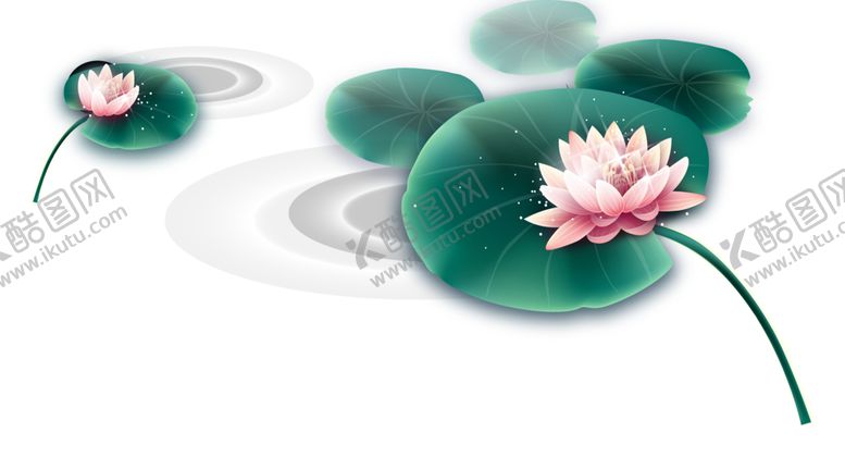 编号：20605505130748229843【酷图网】源文件下载-荷花元素