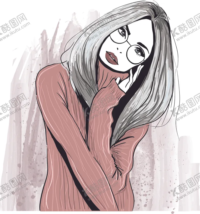 编号：68566206251347218112【酷图网】源文件下载-女性插画