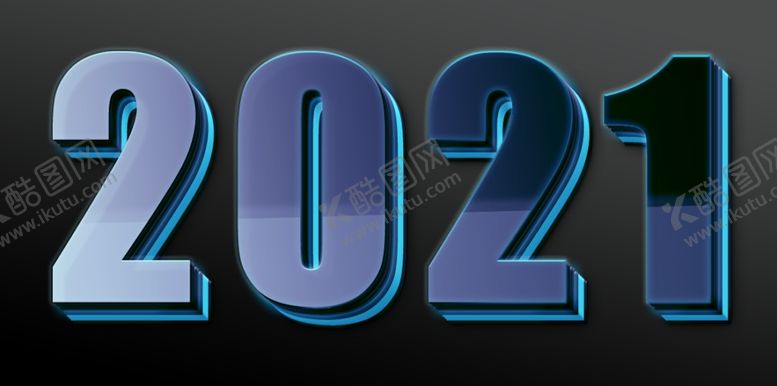 编号：75902705052014164904【酷图网】源文件下载-2021金属3D立体字PSD