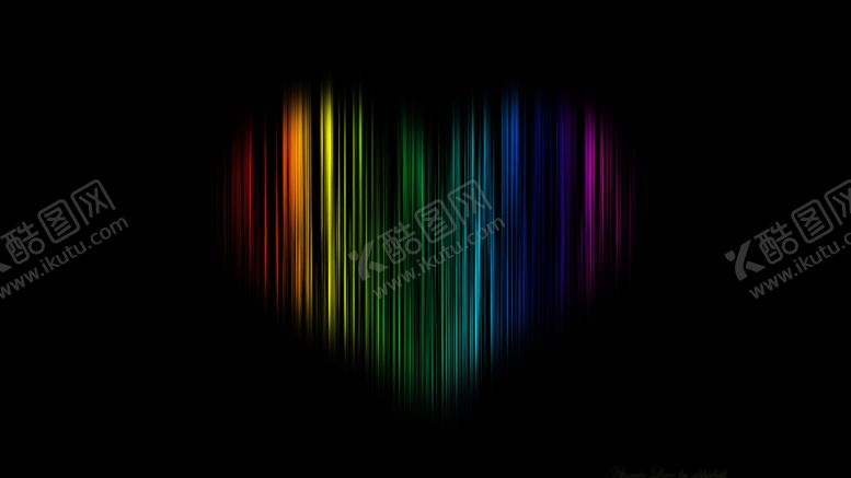 编号：29141807040929155419【酷图网】源文件下载-彩虹心