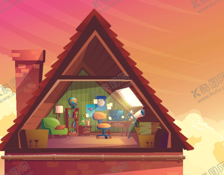 编号：21174610100240179772【酷图网】源文件下载-房子