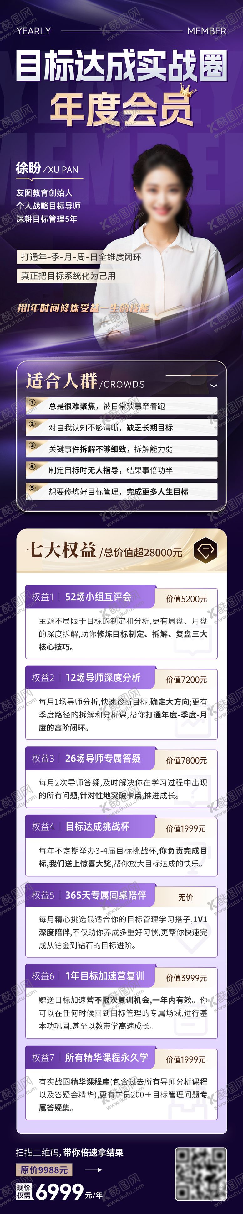 编号：26320006151314113487【酷图网】源文件下载-会员权益人物讲师详情页