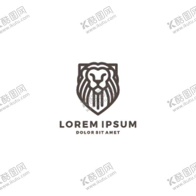 编号：57454510131517322242【酷图网】源文件下载-狮子图标