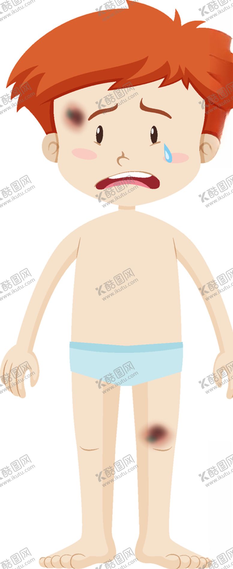 编号：50943104280425452960【酷图网】源文件下载-生病的孩子