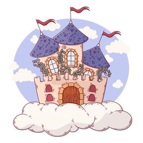 城堡梦幻童话插图