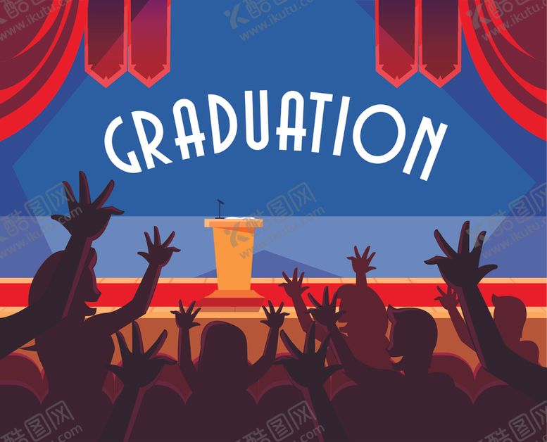 编号：13936109240633531400【酷图网】源文件下载-毕业典礼背景