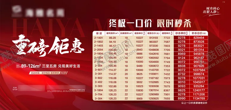 编号：84497905041847501826【酷图网】源文件下载-地产重磅钜惠