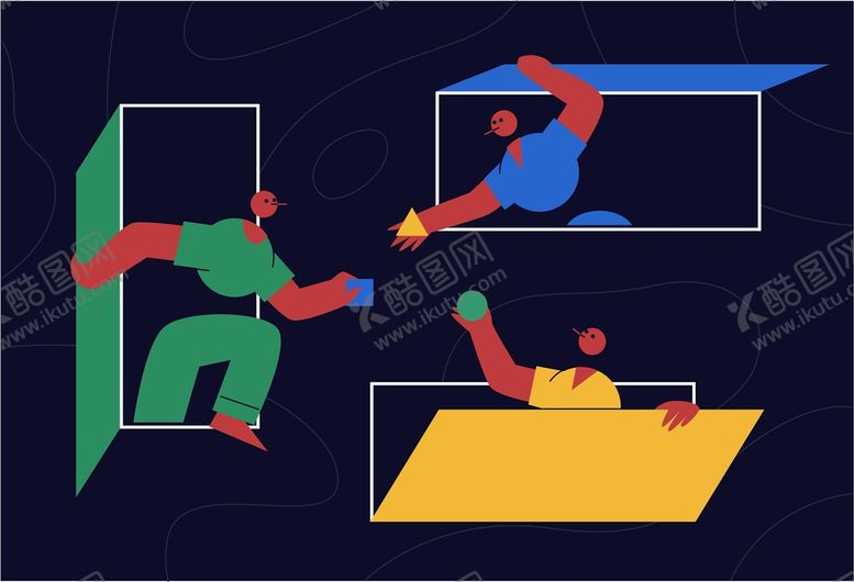 编号：04587610070030574930【酷图网】源文件下载-创意插画