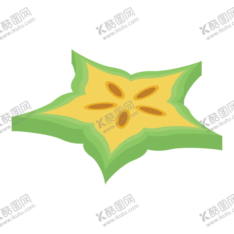 编号：71420810030752430679【酷图网】源文件下载-卡通杨桃