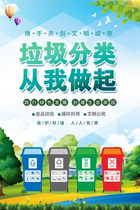 垃圾分类宣传海报