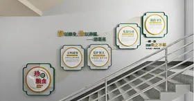 食堂餐厅文化墙设计