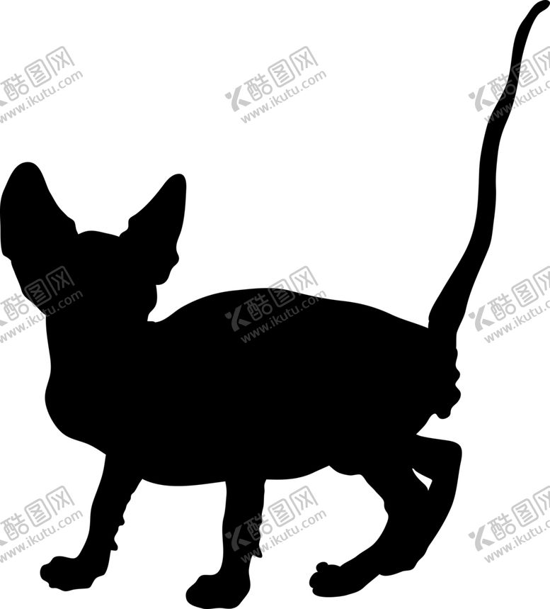 编号：89143604301346568300【酷图网】源文件下载-动物剪影
