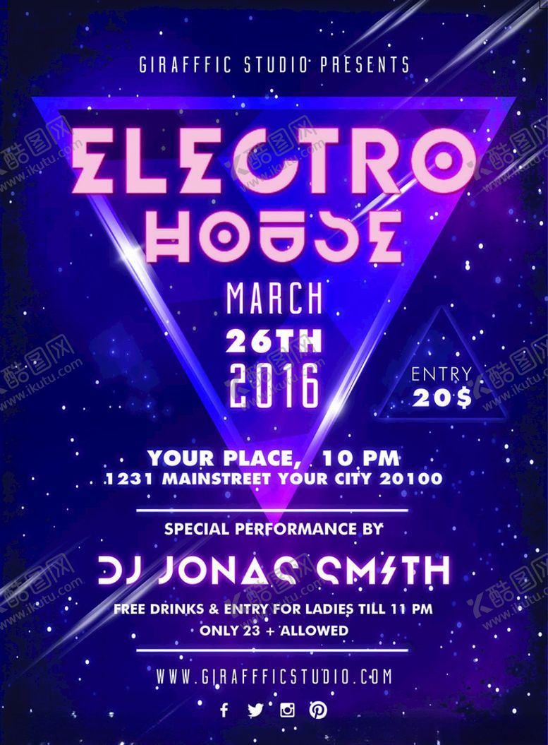 编号：92754909201327037506【酷图网】源文件下载-星空酒吧KTV