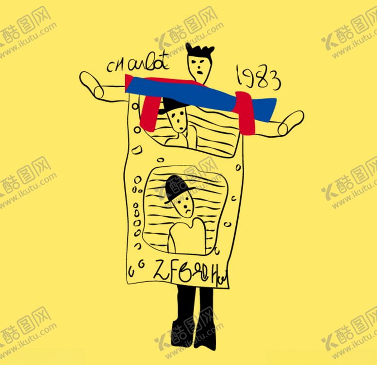 编号：72257209121837591827【酷图网】源文件下载-线条人儿