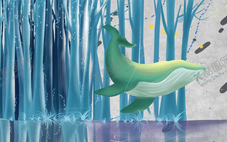 编号：43897309090719019648【酷图网】源文件下载-儿童房卡通背景墙