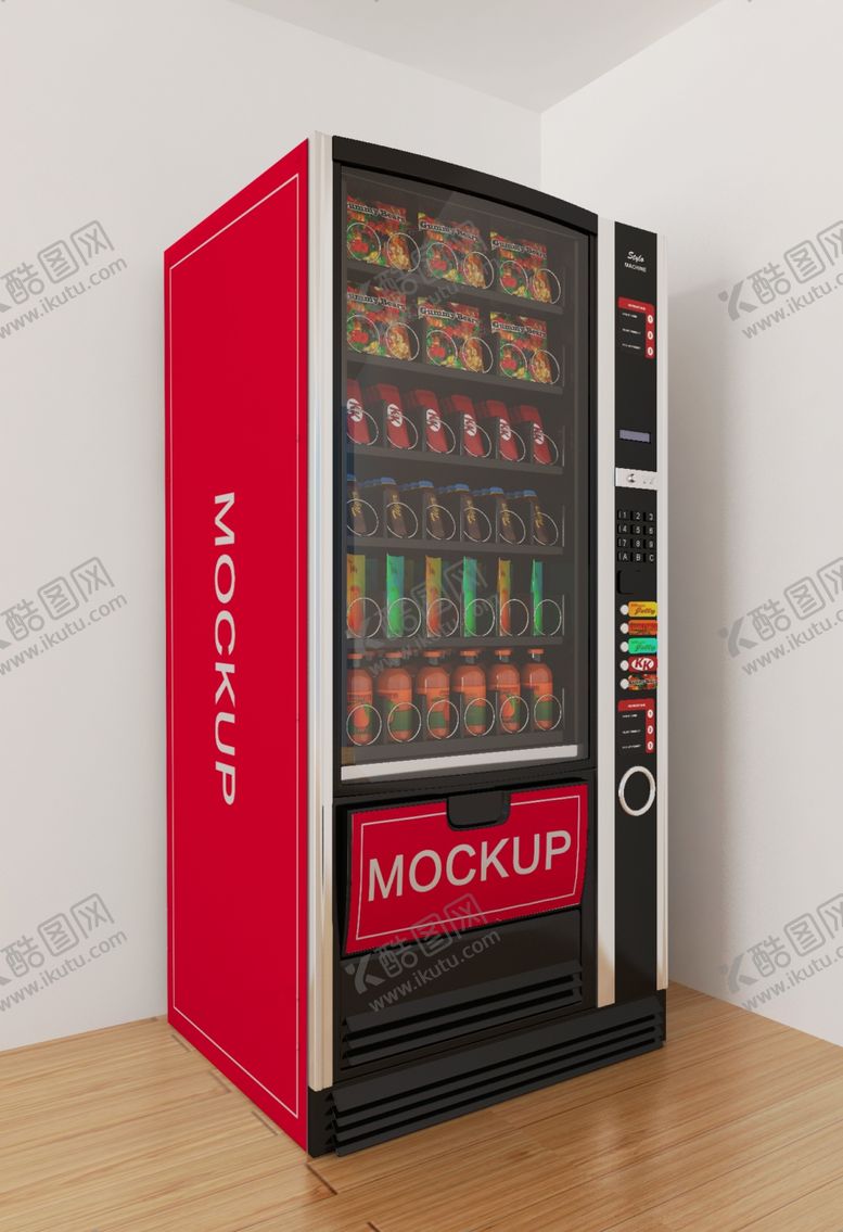 编号：15345310171446129170【酷图网】源文件下载-零售柜效果图样机