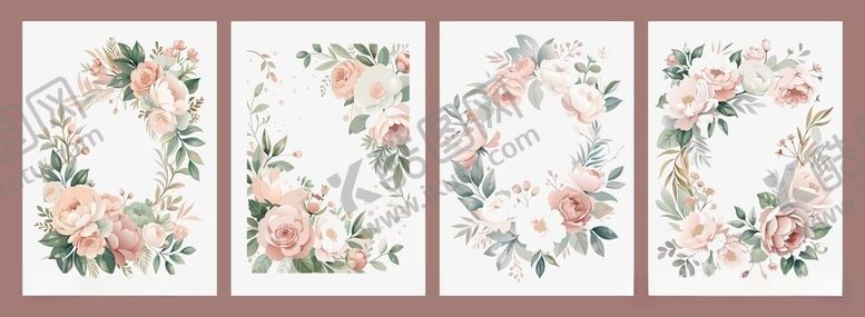 编号：65155206041343047194【酷图网】源文件下载-花卉装饰画组