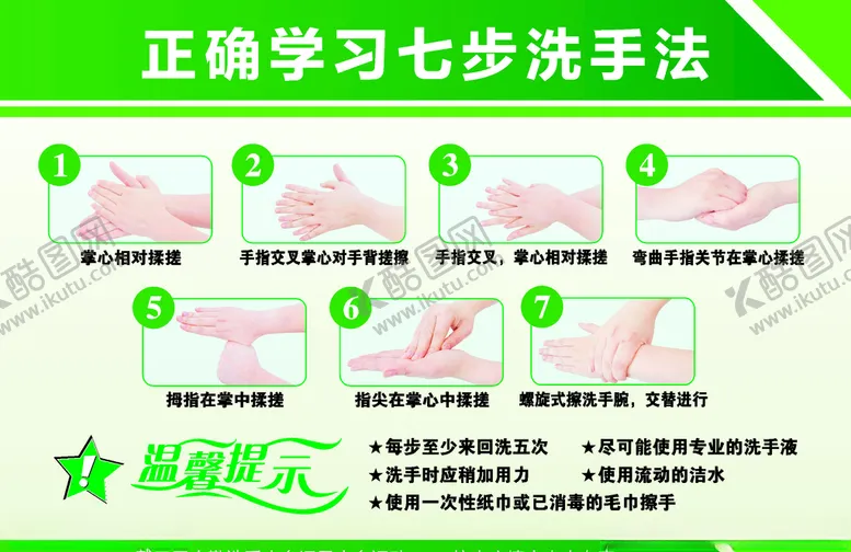 编号：30244609110007586511【酷图网】源文件下载-七步洗手法