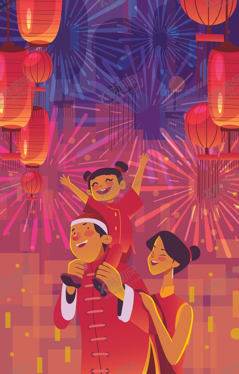 编号：80760810111703046429【酷图网】源文件下载-新年背景