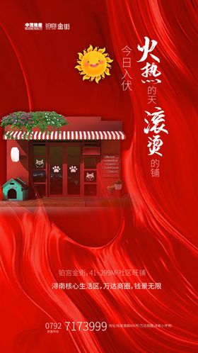 地产商铺投资手机微信朋友圈海报