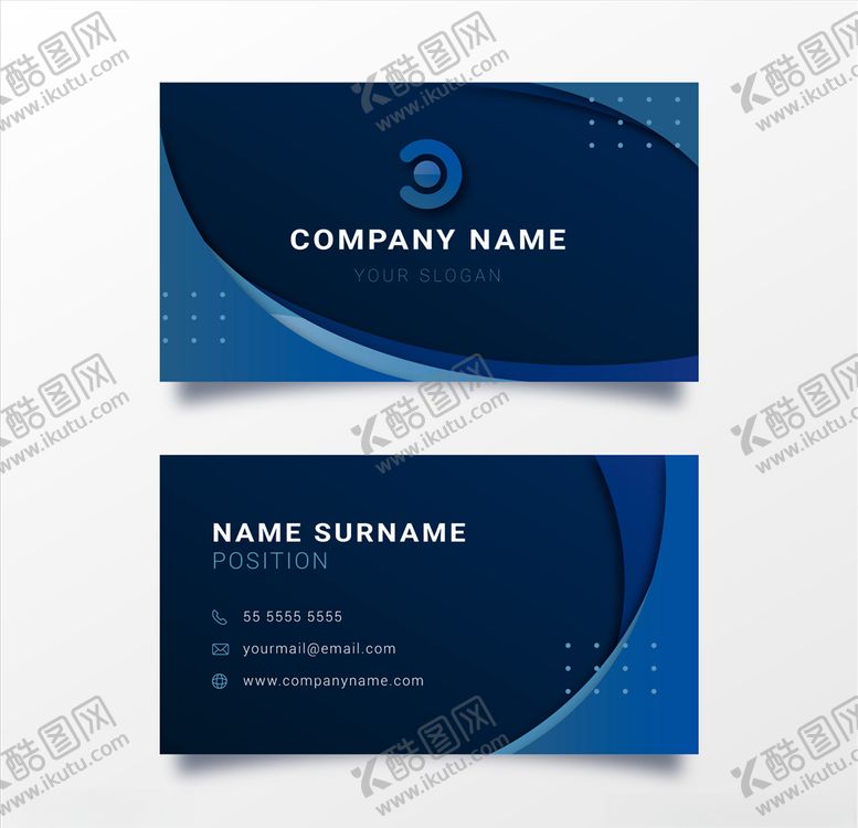 编号：92814710310519245299【酷图网】源文件下载-名片设计