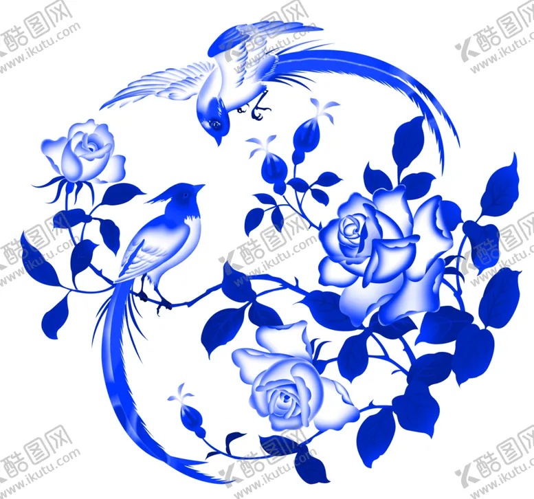 编号：62569807010030265627【酷图网】源文件下载-青花瓷素材
