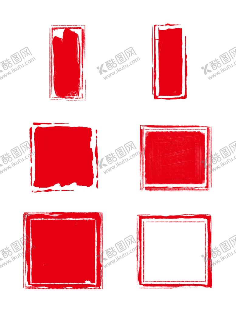 编号：87765309130419047244【酷图网】源文件下载-古典印章素材