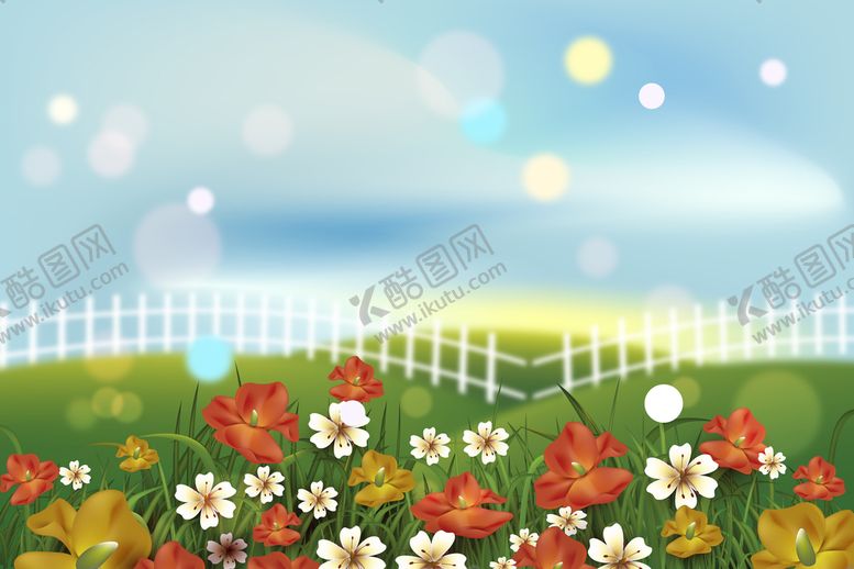 编号：90124309161336010754【酷图网】源文件下载-矢量春天背景