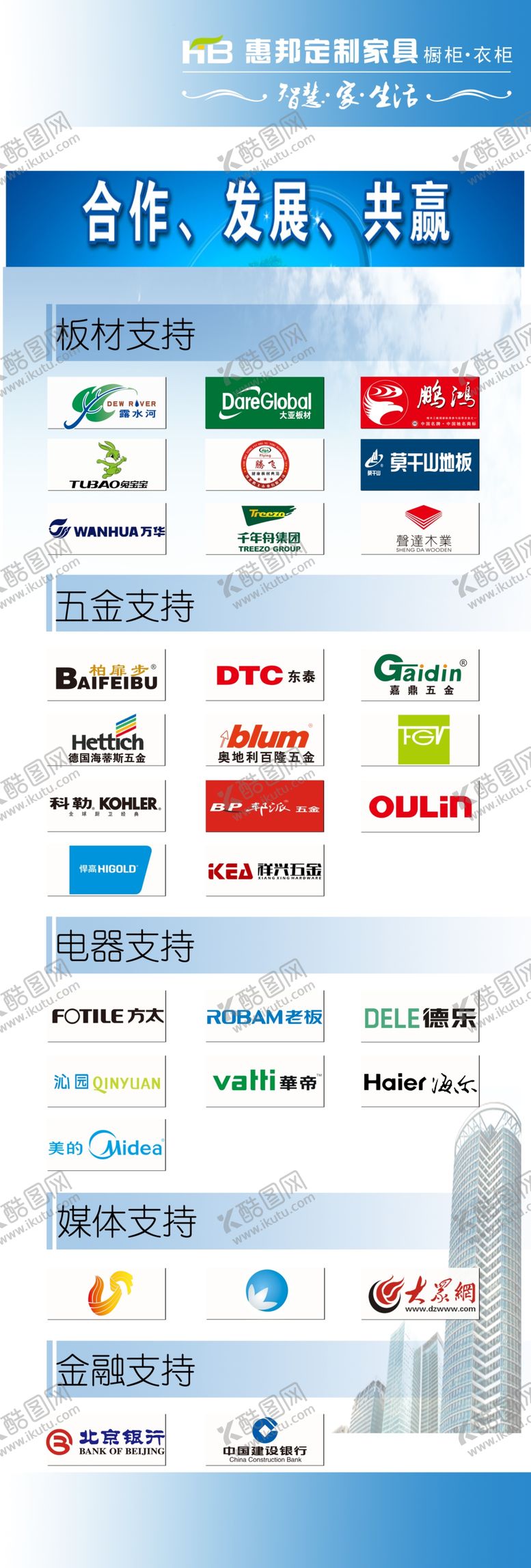 编号：46527810250655452676【酷图网】源文件下载-定制家具宣传海报