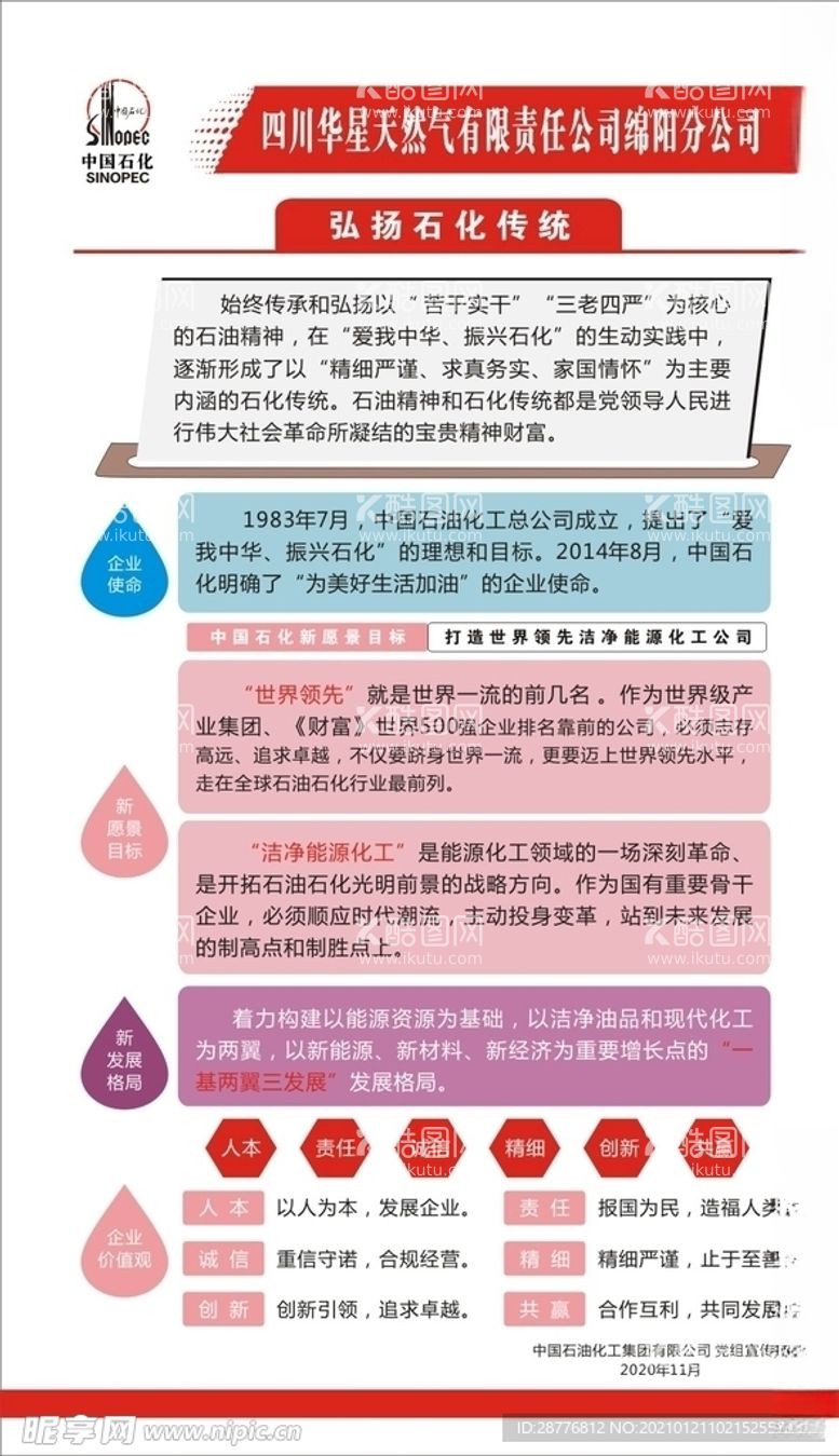 编号：27236403130904494059【酷图网】源文件下载-弘扬石化精神宣传图