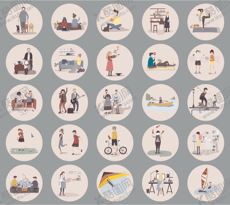 编号：86130309270529363757【酷图网】源文件下载-创意动漫人物