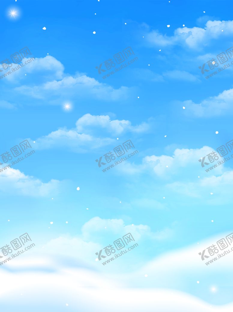 编号：57104609260636286738【酷图网】源文件下载-蓝天白云背景