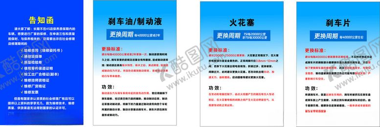 编号：98272404220136289643【酷图网】源文件下载-汽车零件更换周期