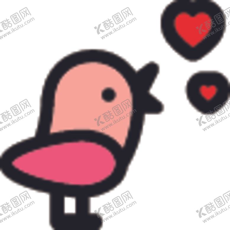 编号：89733005032125377388【酷图网】源文件下载-小鸟爱心