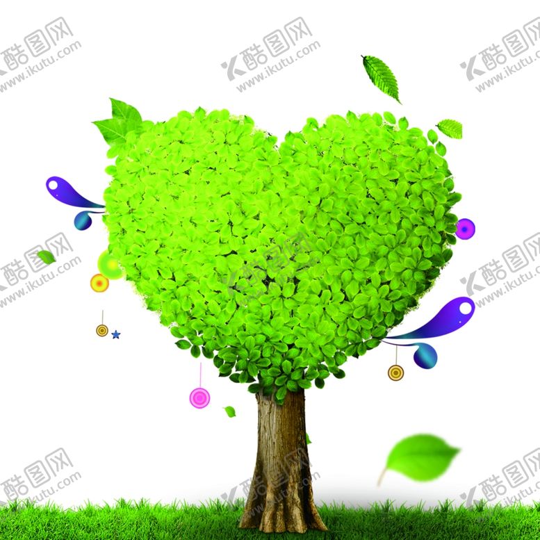 编号：89167710081643386739【酷图网】源文件下载-爱心树