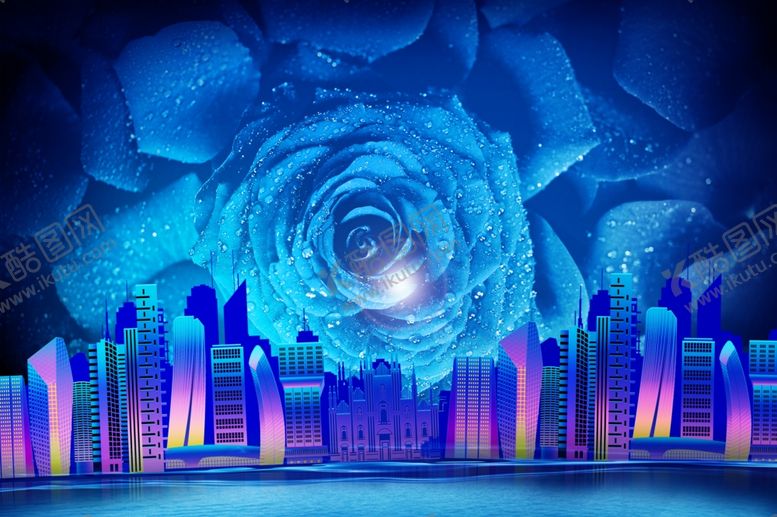 编号：61335010030715438749【酷图网】源文件下载-蓝色背景