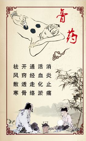 中医药膏展板