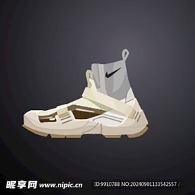 运动鞋广告画面新广告设计