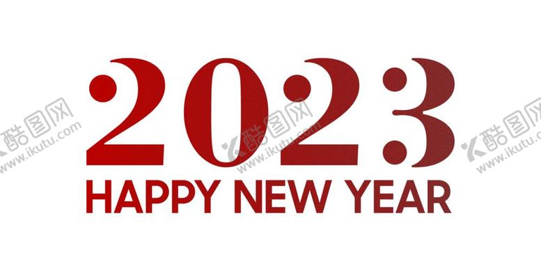 编号：77932912042011506343【酷图网】源文件下载-2023兔年数字字体