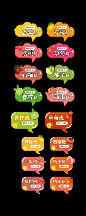 幼儿园班级牌