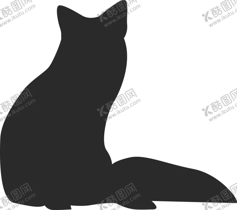 编号：41362306260011272429【酷图网】源文件下载-动物剪影