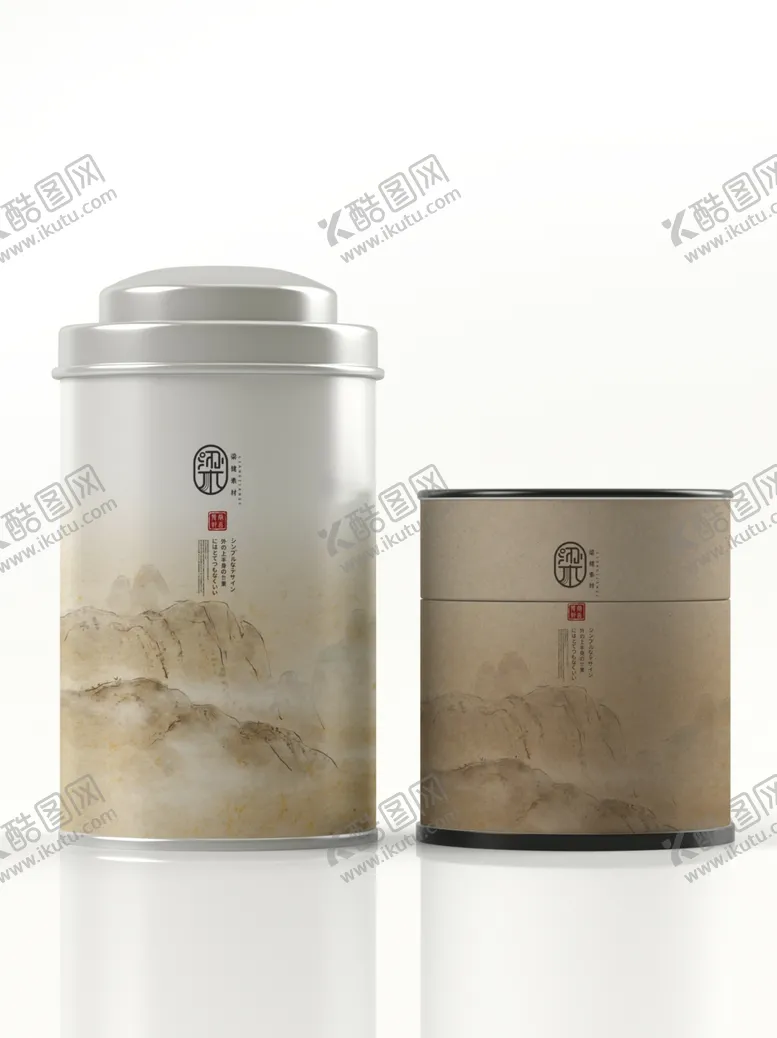 编号：42715102210202492565【酷图网】源文件下载-茶叶包装样机