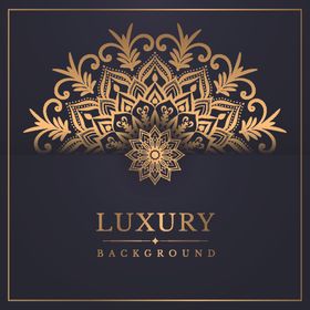 曼陀罗万花筒图案