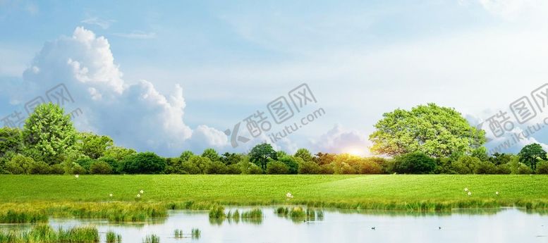 编号：74860109170421011850【酷图网】源文件下载-美丽的草原风景
