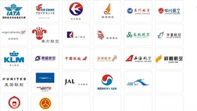 航空公司标志大全矢量图