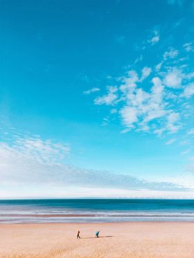 海边沙滩背景