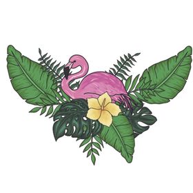热带水果植物装饰图案