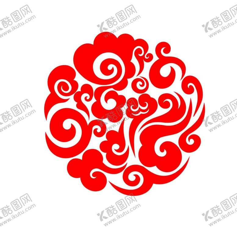 编号：98012509131104189765【酷图网】源文件下载-祥云传统图形中国风