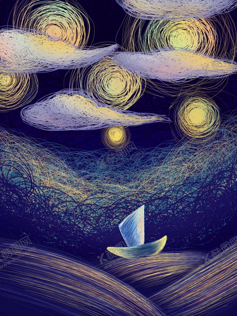 编号：34758304202231334370【酷图网】源文件下载-创意卡通插画图案