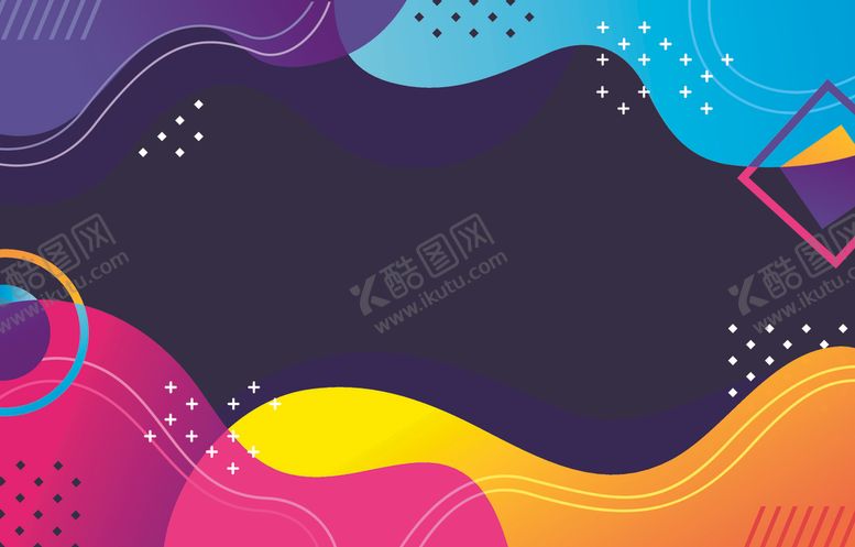编号：93038004241357178411【酷图网】源文件下载-彩色流体底纹